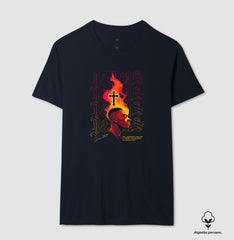 Jeremias 23:29 camiseta em algodão peruano