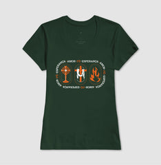 Camiseta - AMOR FÉ ESPERANÇA