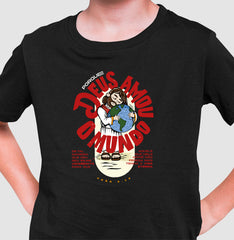 Camiseta Infantil - DEUS AMOU O MUNDO