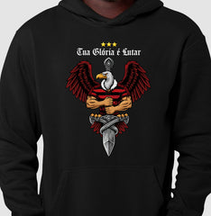 Tua Glória é lutar - HOODIE MOLETOM