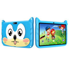 Tablet infantil BDF de 7 polegadas com Android 13, 4 GB de RAM, 64 GB de ROM, 1 TB de expansão, Wi-Fi 5G, bateria de 4000 mAh, câmera dupla, presente para crianças, software para crianças