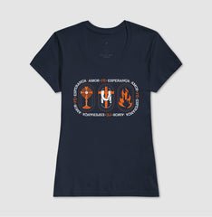 Camiseta - AMOR FÉ ESPERANÇA