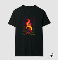 Jeremias 23:29 camiseta em algodão peruano