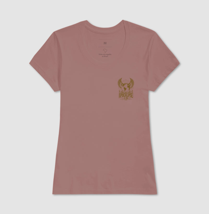 APOCALIPSE 2:26 MINIMALISTA DOURADO