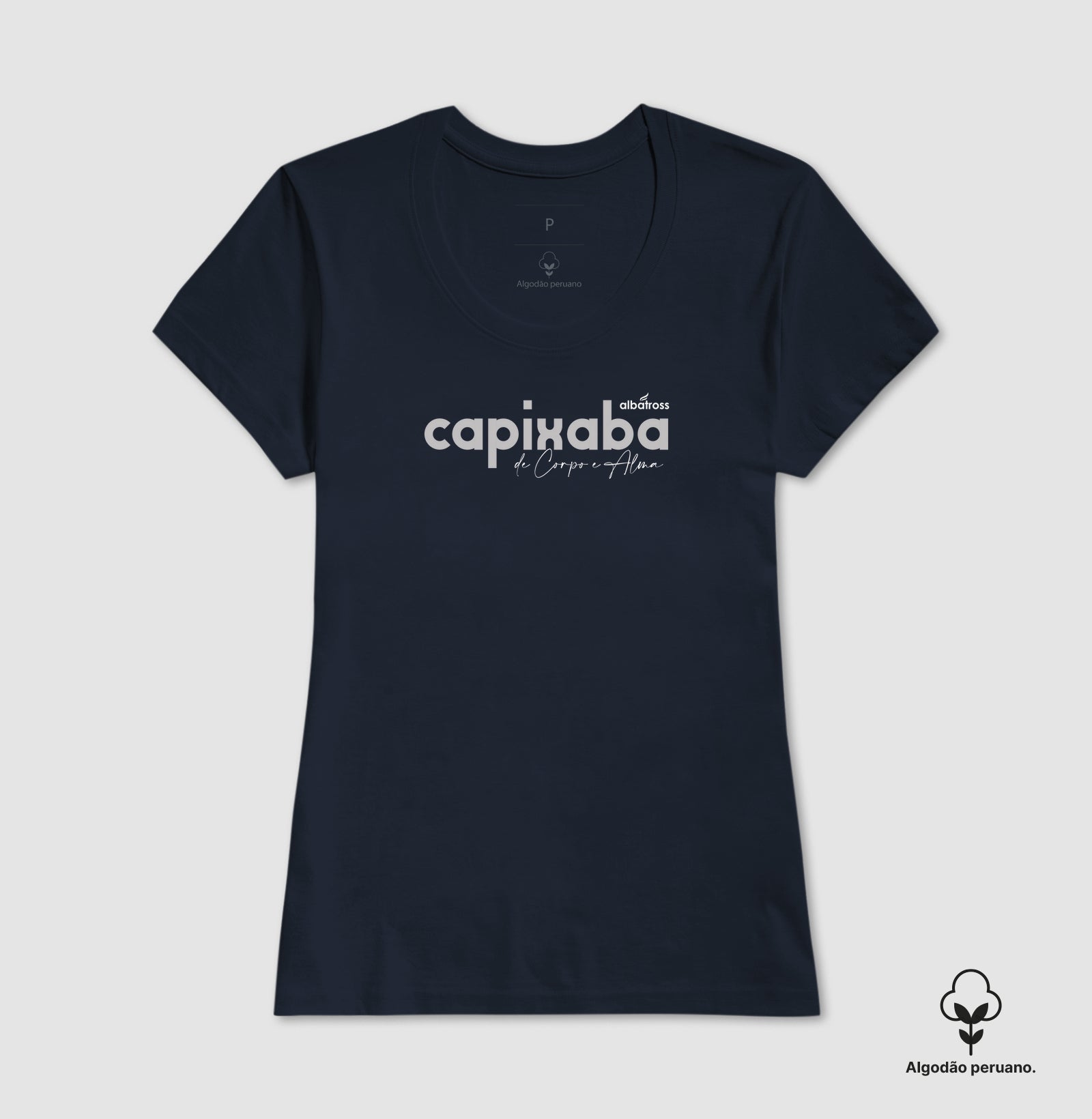 capixaba branco - Algodão Peruano