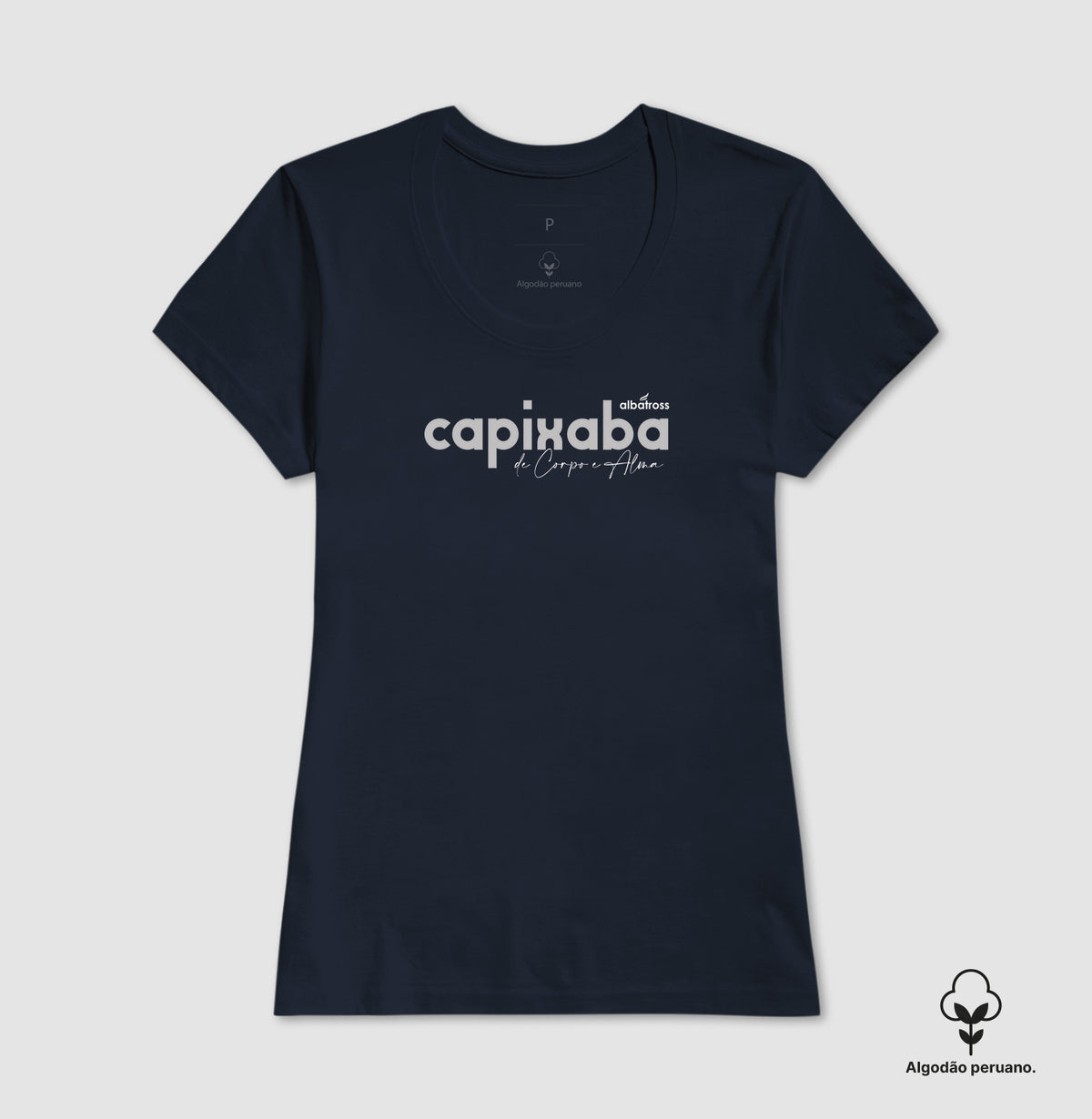 capixaba branco - Algodão Peruano