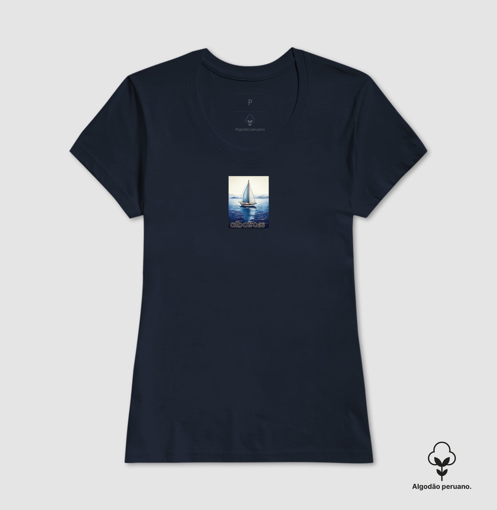 Barco à Vela Minimalista