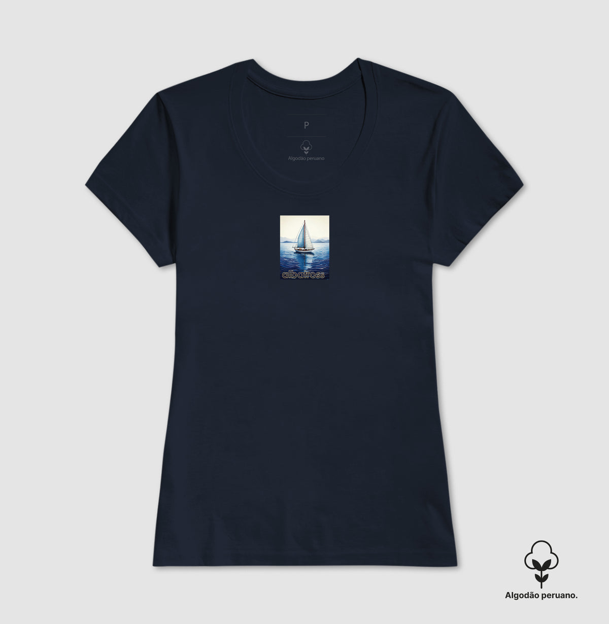 Barco à Vela Minimalista
