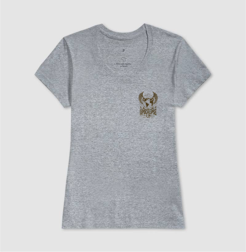 APOCALIPSE 2:26 MINIMALISTA DOURADO