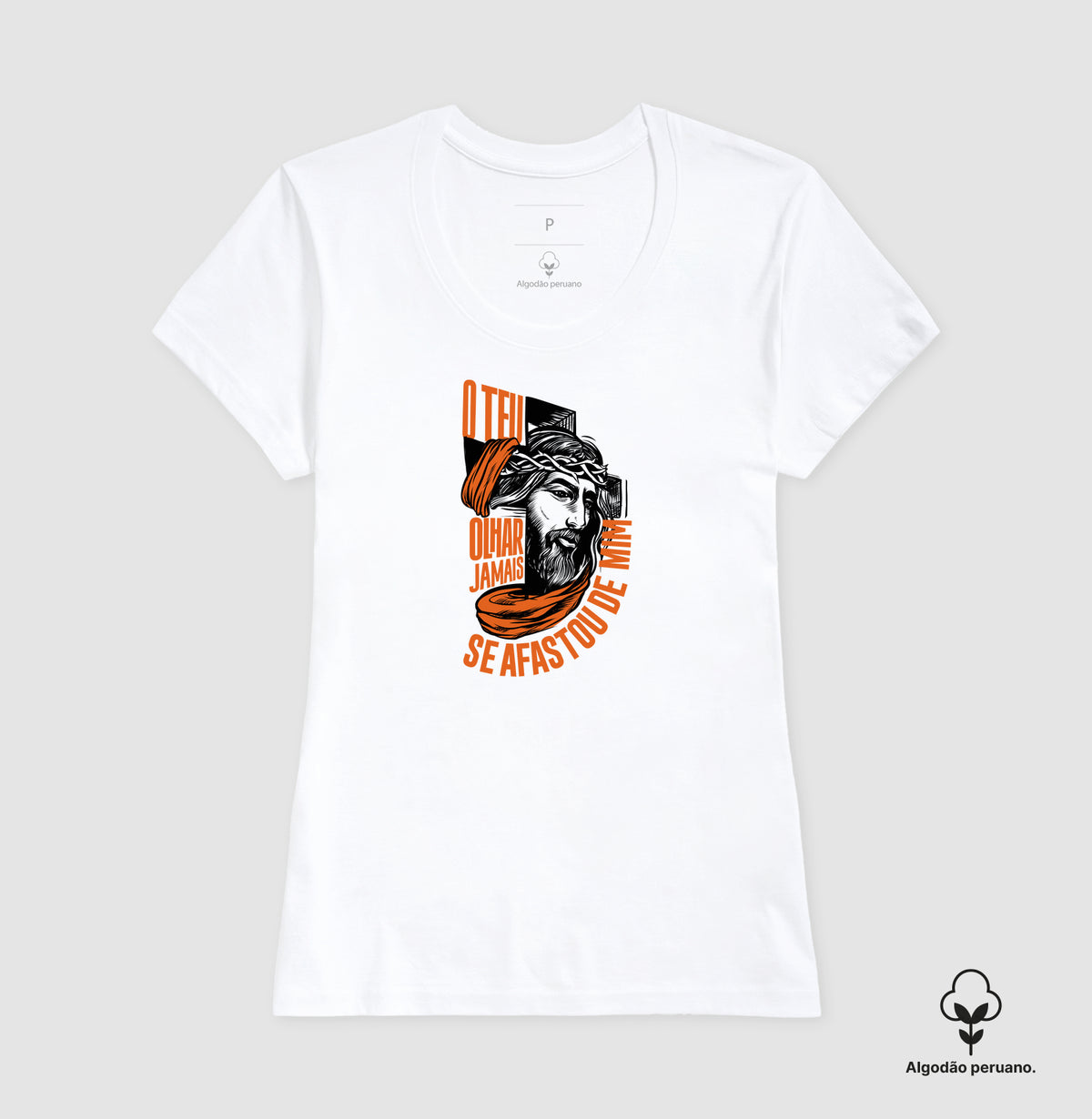 TEU OLHAR -  Camiseta em Algodão Peruano