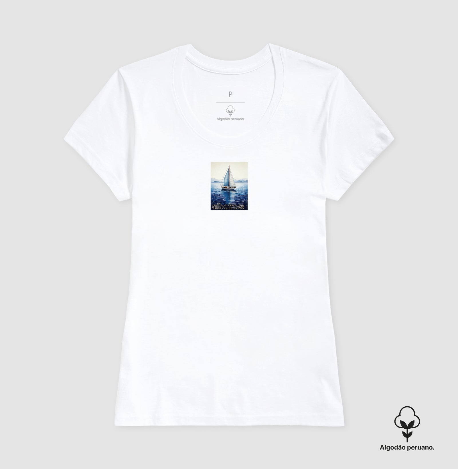 Barco à Vela Minimalista