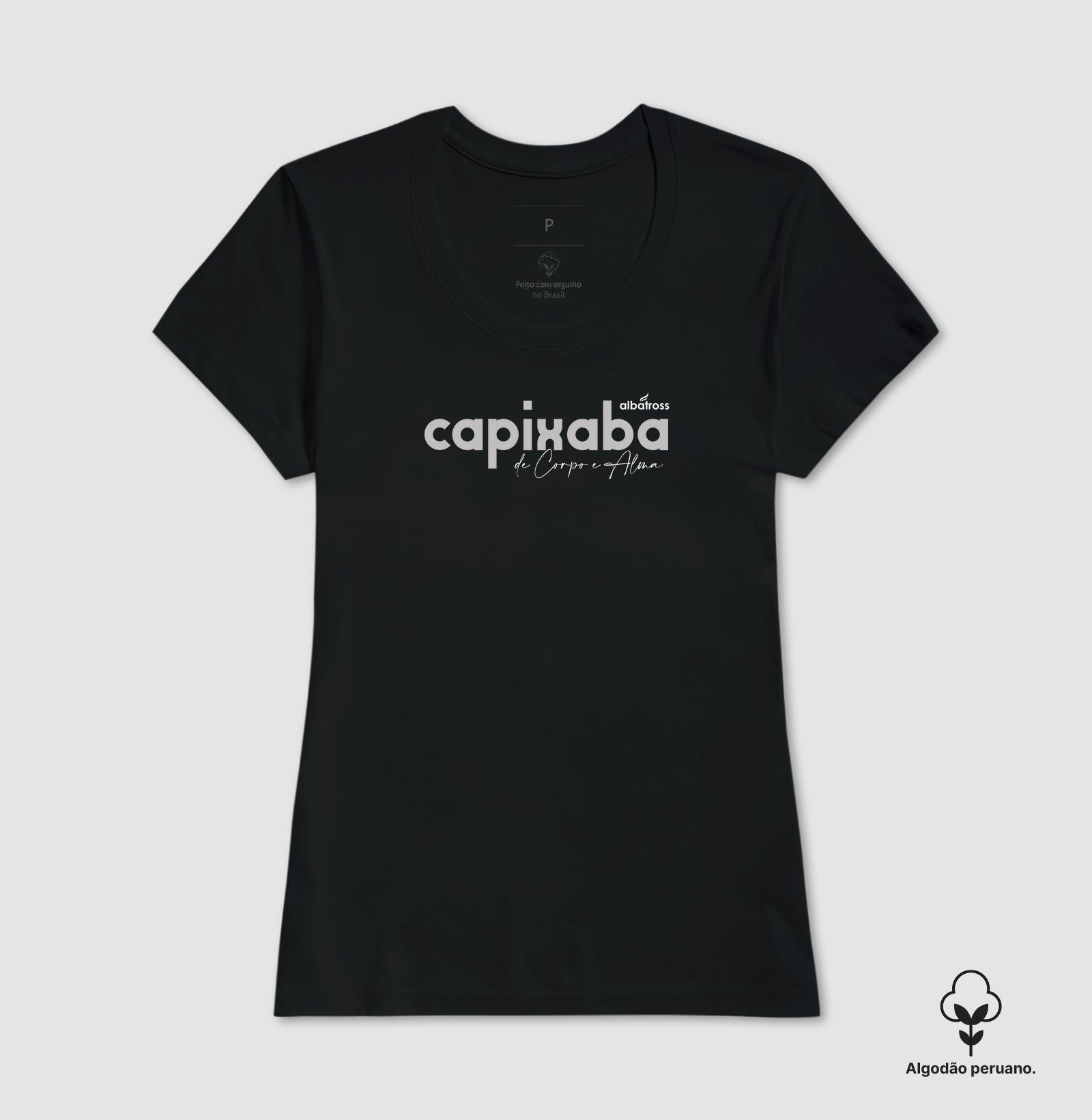 capixaba branco - Algodão Peruano