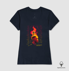 Jeremias 23:29 camiseta em algodão peruano