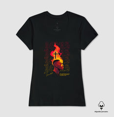 Jeremias 23:29 camiseta em algodão peruano