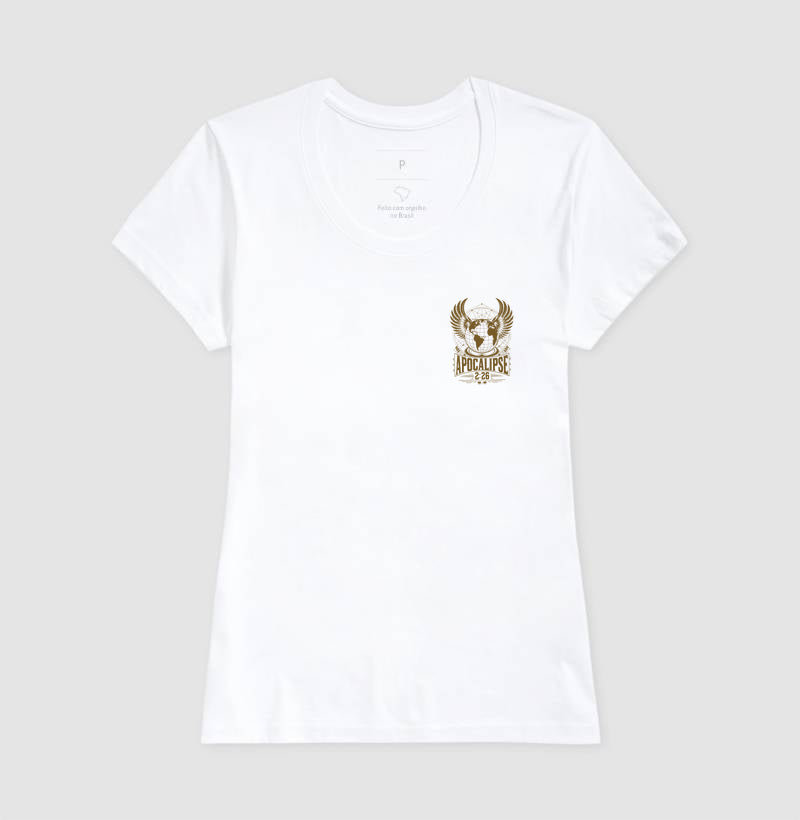 APOCALIPSE 2:26 MINIMALISTA DOURADO